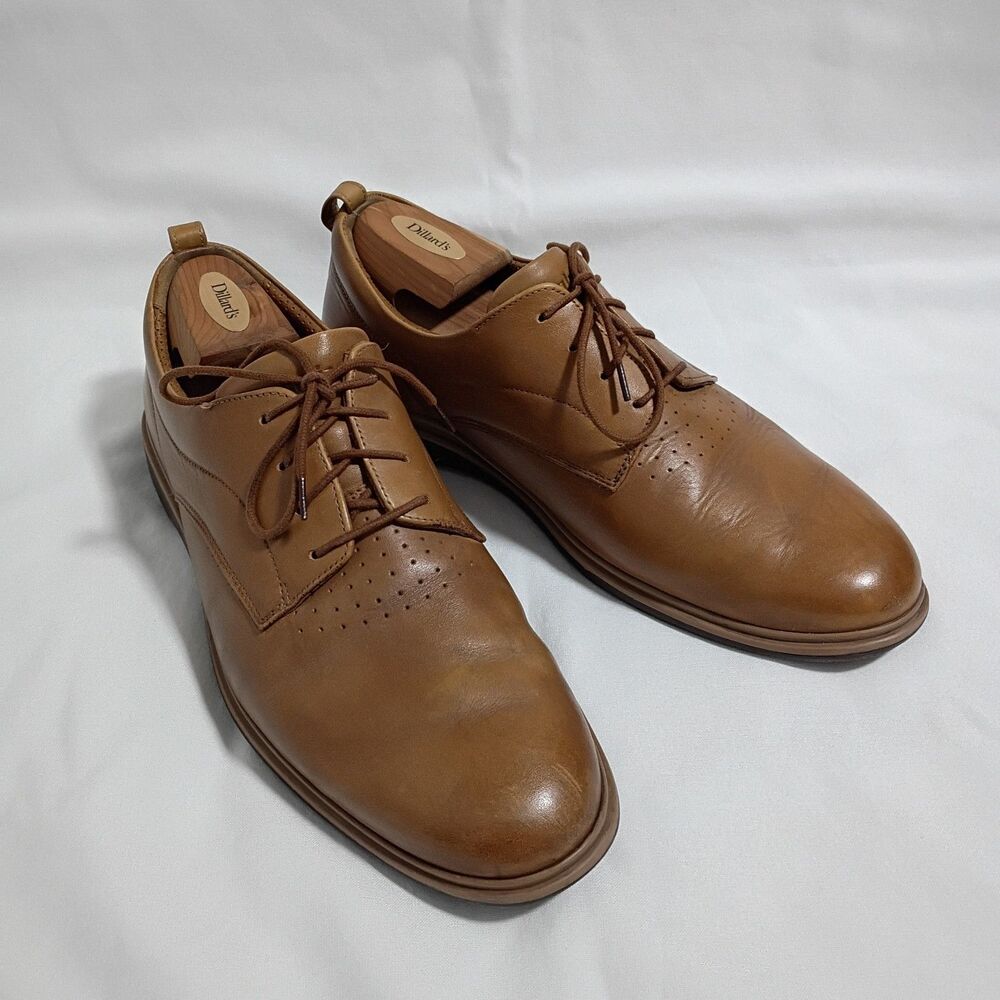 Classic Tan Leather Derby Shoes - Stylish Men’s Oxfords & Derbys